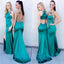 Sexy Mermaid Long Green Unique New Design Prom Dress Evening Dress Bridesmaid Dress,WG217