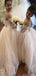 A-line Long Sleeves Lace Tulle Hot Sale Flower Girl Dresses FG148