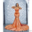 Custom Strapsless Modest Mermaid Long Prom Dresses PD2369