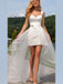 Sexy Sweetheart Mermaid Lace Short Tulle Detachable Wedding Dress, WD3040