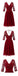 Cheap Short Chiffon Lace top Long Sleeves Custom Most Popular A-line V -Back Bridesmaid Dress , WG256 - SposaBridal