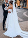 Sexy Sweetheart Strapless Side-slit Sheath Long Wedding Dress, WD3057